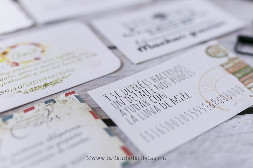 Tarjetas con número de cuenta - Imagen 3