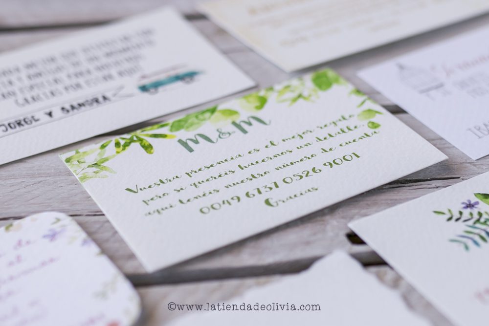 Tarjetas con número de cuenta - Imagen 9