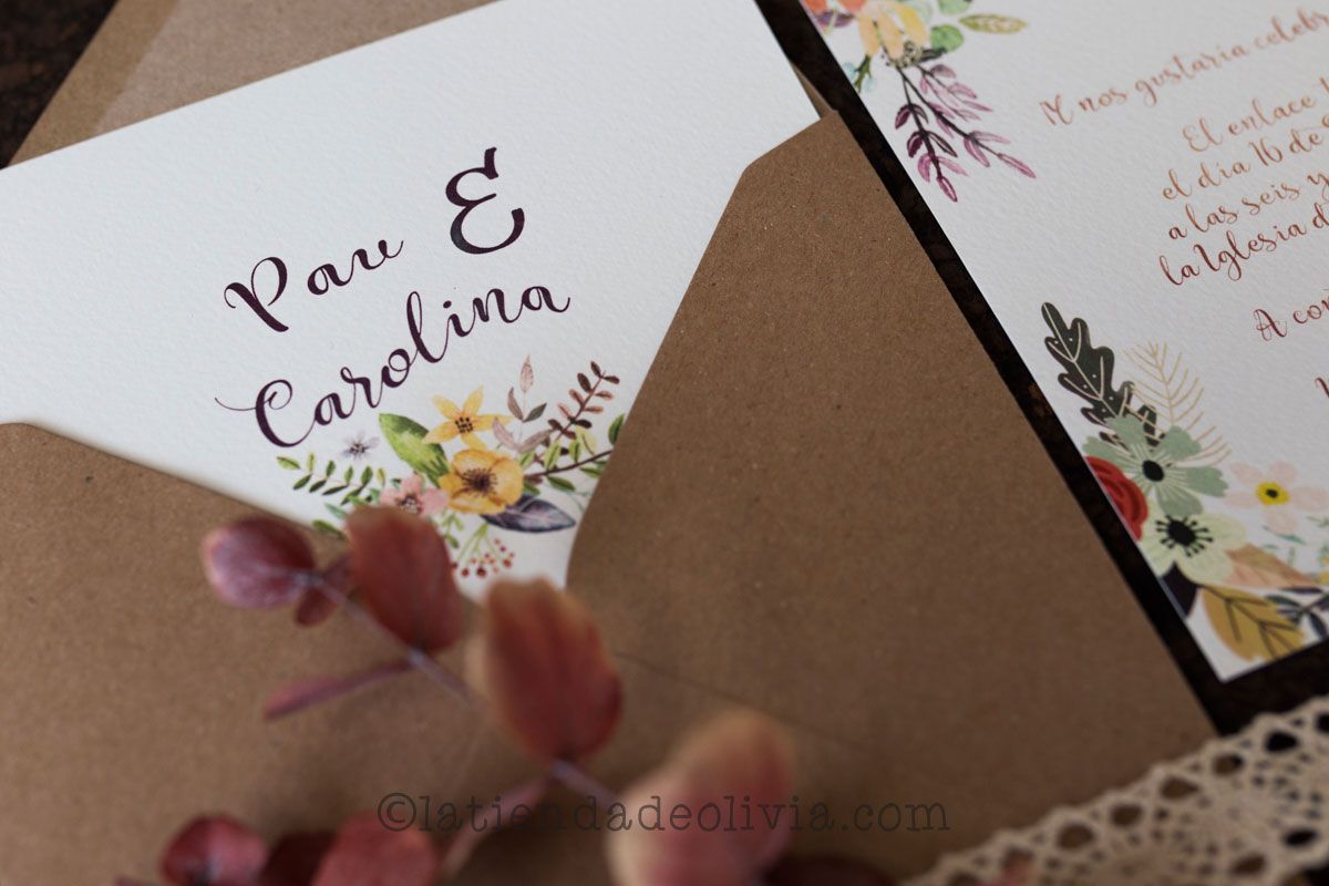 Invitaciones de boda en Albacete