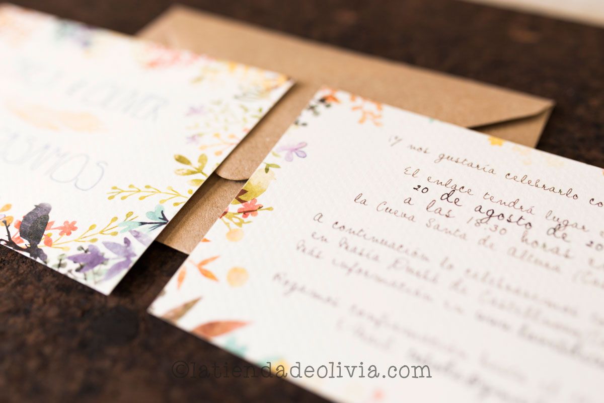 Invitaciones de boda en Vigo