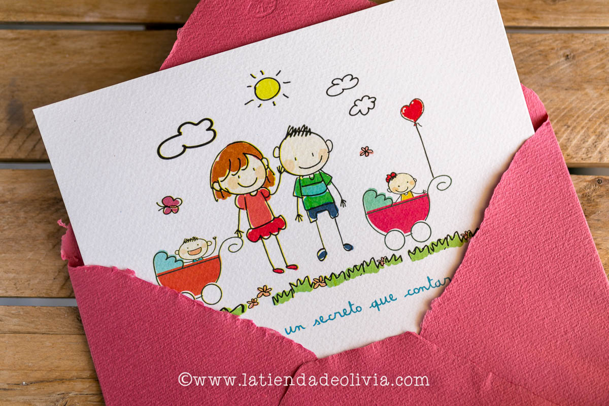 Invitaciones de boda modelo boda y bautizo con niños Invitaciones de boda modelo boda y bautizo con niños