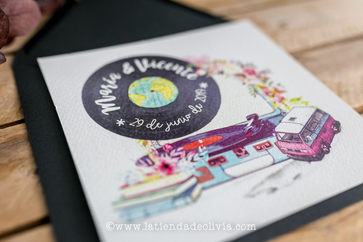 Tarjetas para bodas Caceres