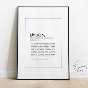 LÁMINA ABUELO DESCARGABLE