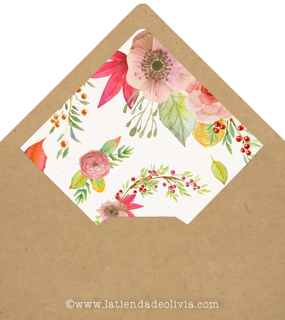 Invitaciones de boda modelo COLORES PARA BODA Y BAUTIZO - Imagen 6