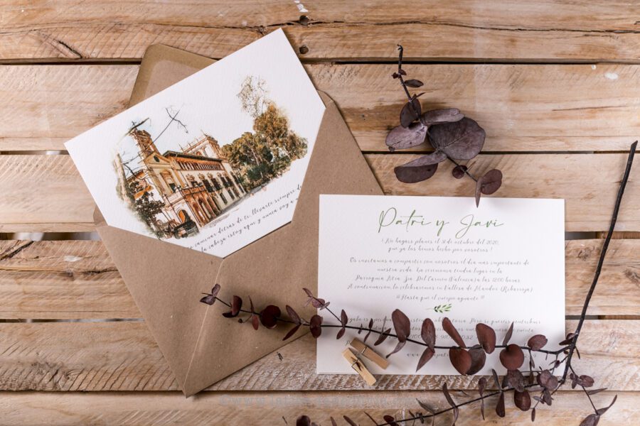 Invitaciones para bodas en Madrid