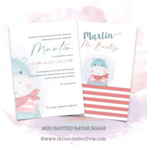 invitacion de bautizo