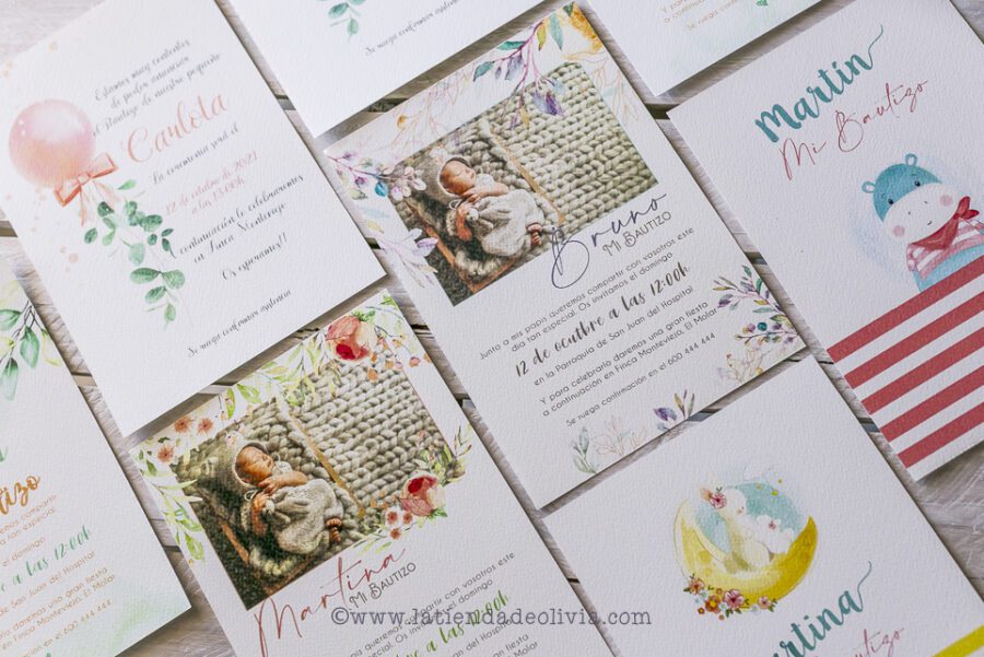 invitaciones para bautizo