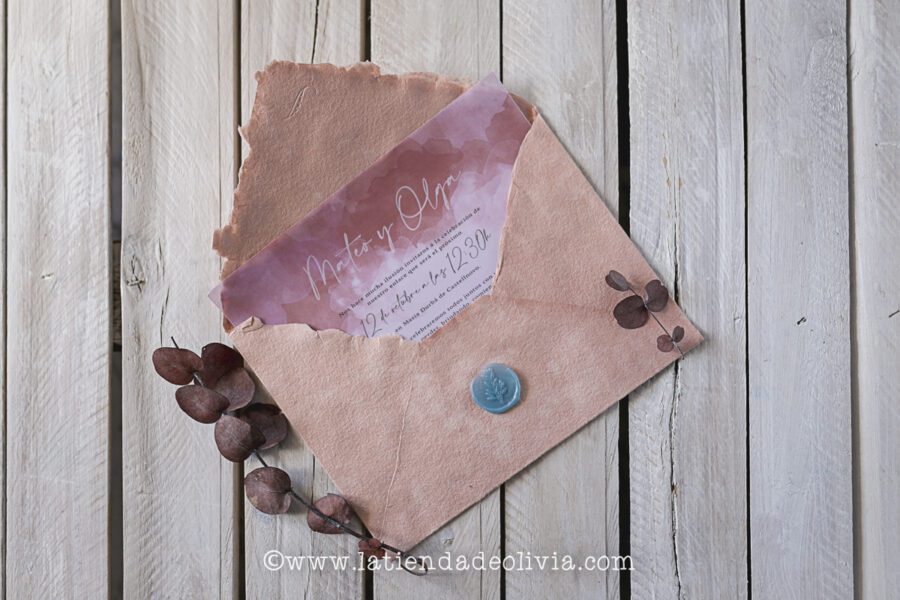 MONTAJE y LACRADO de invitaciones de boda - Imagen 5
