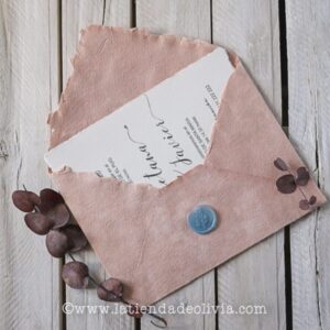 MONTAJE y LACRADO de invitaciones de boda