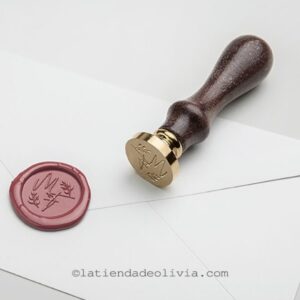 Sello de lacre personalizado