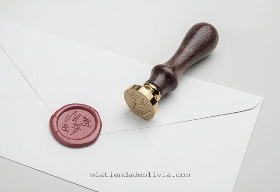 Sello de lacre personalizado