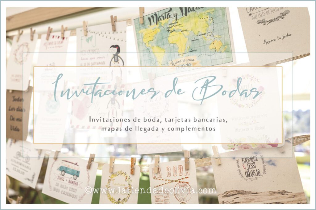 Invitaciones de boda