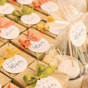 etiquetas para detalles de los invitados