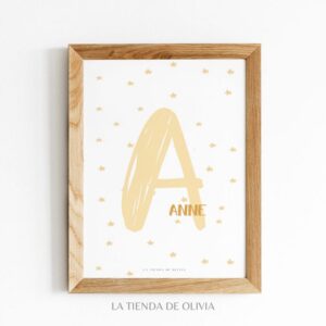 Lámina  "Inicial Estrellas"