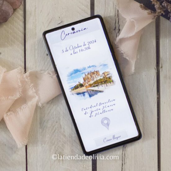 invitacion de boda digital