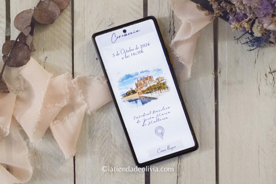 invitacion de boda digital