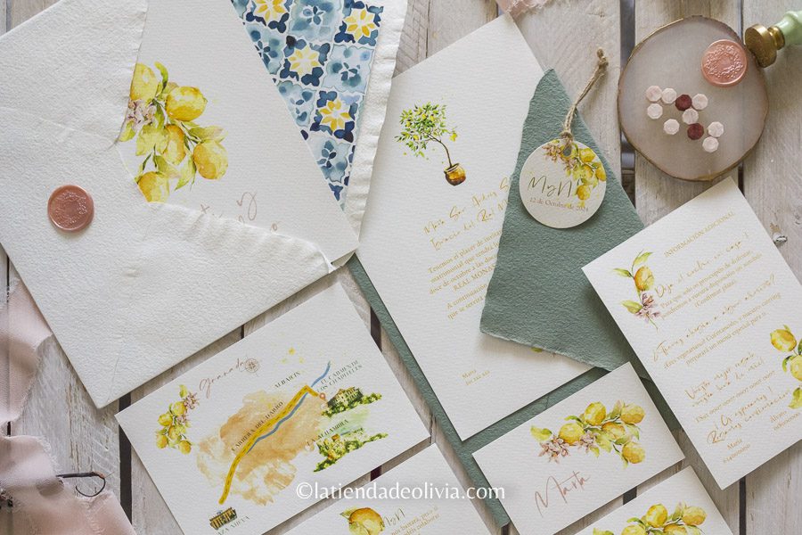 invitaciones de boda en a-Coruña-almeria-alicante-malaga-valencia-madrid-barcelona