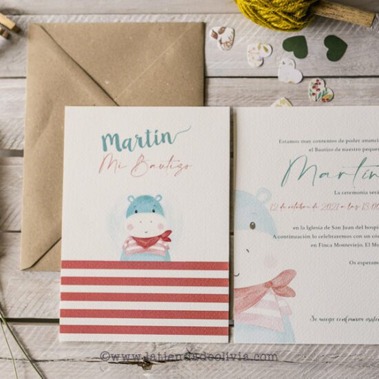 invitacion de bautizo