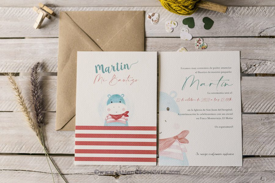 invitacion de bautizo
