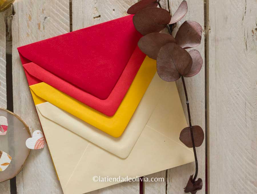 Sobres para invitaciones de boda (Packs de 5 unidades) - Imagen 13