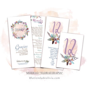 Minutas para bodas con estilo mediterráneo _ La tienda de Olivia